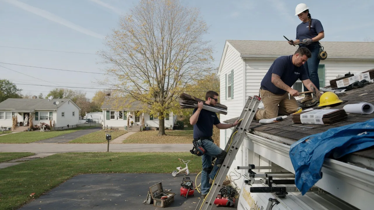 Local Roofing Contractors in Branchville, IN near me